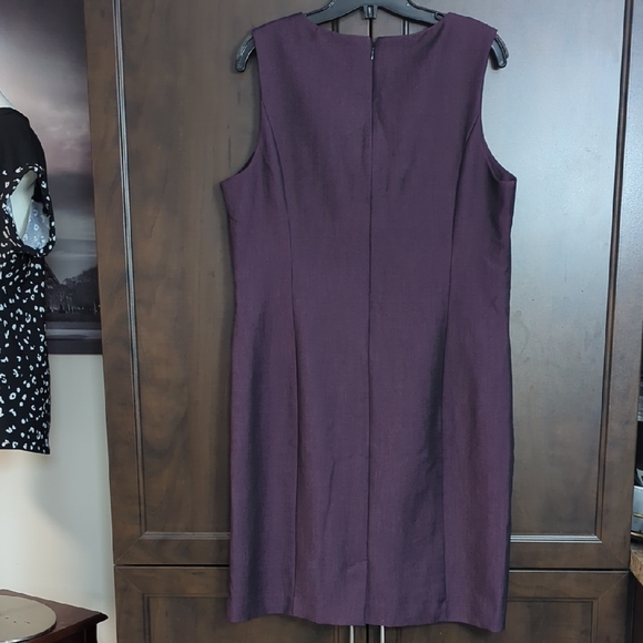 George Deep Purple Mini Dress - Picture 4 of 9
